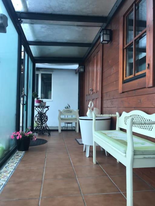 Cabana Monte Do Castro Porto do Son Dış mekan fotoğraf